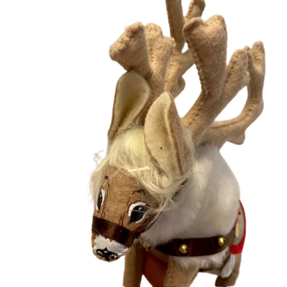 Annalee Reindeer Retired 2013 Christmas Decor Collectible Caribou